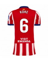 Atletico Madrid Koke #6 Domácí Dres pro Dámské 2026-27 Krátký Rukáv